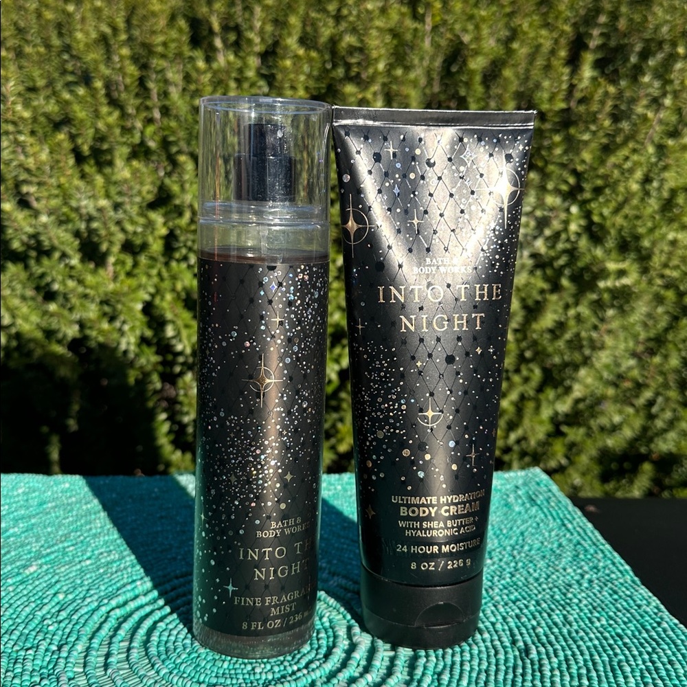 Bath & Body Works Into the Night Body Cream & Mist-brand new-originally packed